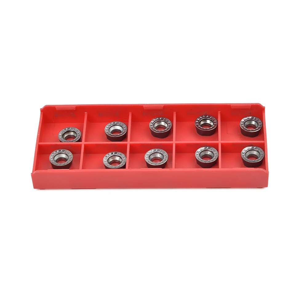 10pcs Professional RPMT10T3MO Carbide Inserts Tool Set Kit Diameter 9mm For Simple Steel Processing Power Tools Accessories
10pcs Professional RPMT10T3MO Carbide Inserts Tool Set Kit Diameter 9mm For Simple Steel Processing Power Tools Accessories
