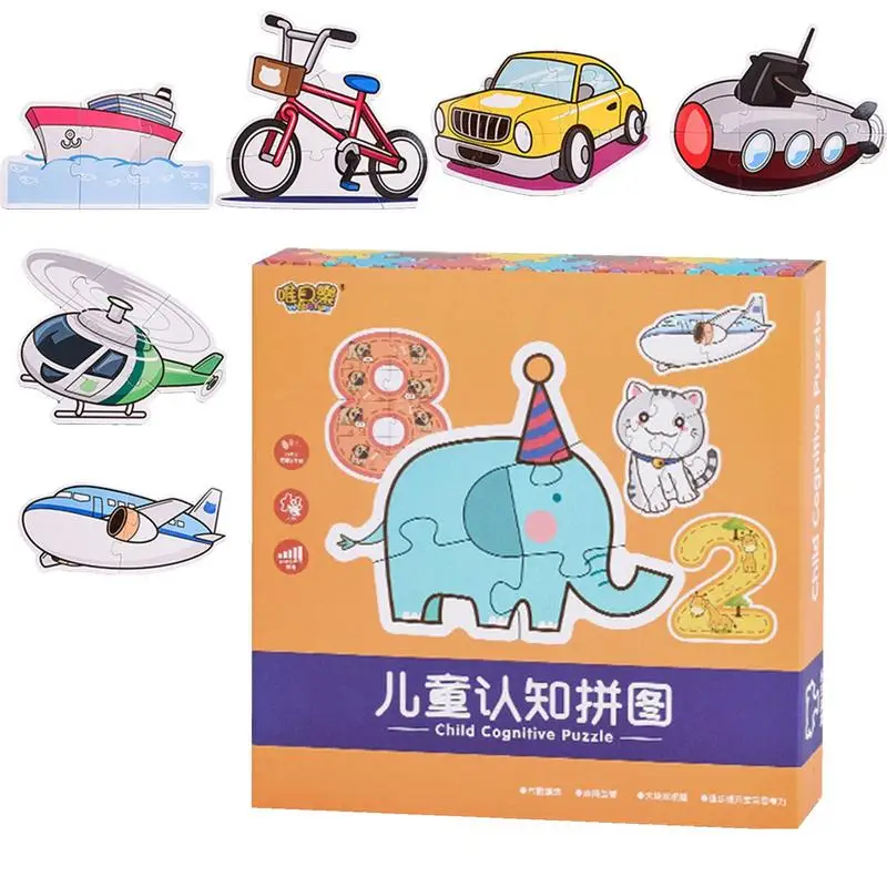 

Cognitive Puzzle Toys Various Shapes Kids Puzzles Kit Montessori Toy Learning Puzzles Kids Educational Puzzle Toys