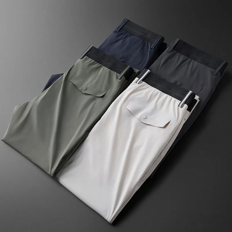 Easy care non-ironing anti-wrinkle formal suit trousers men's business work small straight slim spring and summer casual pants m
Easy care non-ironing anti-wrinkle formal suit trousers men's business work small straight slim spring and summer casual pants m