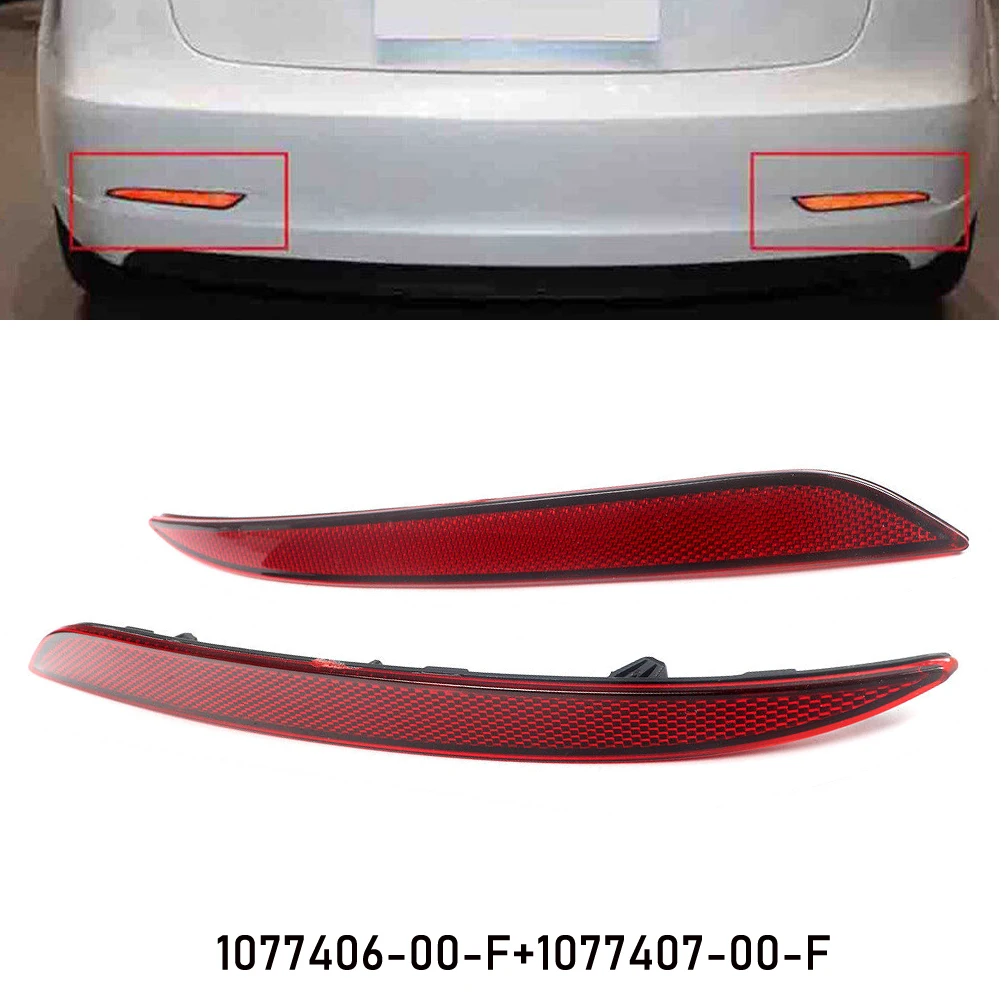 2 шт., отражатель для Tesla Model3, задний бампер, отражатель, лампа, цвет красной линзы, номер детали 1077407-00-F 1077406-00-F
2 шт., отражатель для Tesla Model3, задний бампер, отражатель, лампа, цвет красной линзы, номер детали 1077407-00-F 1077406-00-F