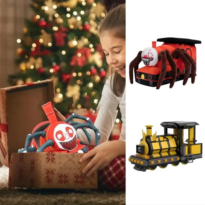 Choo-Choo Charles плюшевая игрушка, фигурка из страшных игр, мягкая игрушка-паук, плюшевое животное, Шарль, поезд, плюшевый подарок для детей
Choo-Choo Charles плюшевая игрушка, фигурка из страшных игр, мягкая игрушка-паук, плюшевое животное, Шарль, поезд, плюшевый подарок для детей