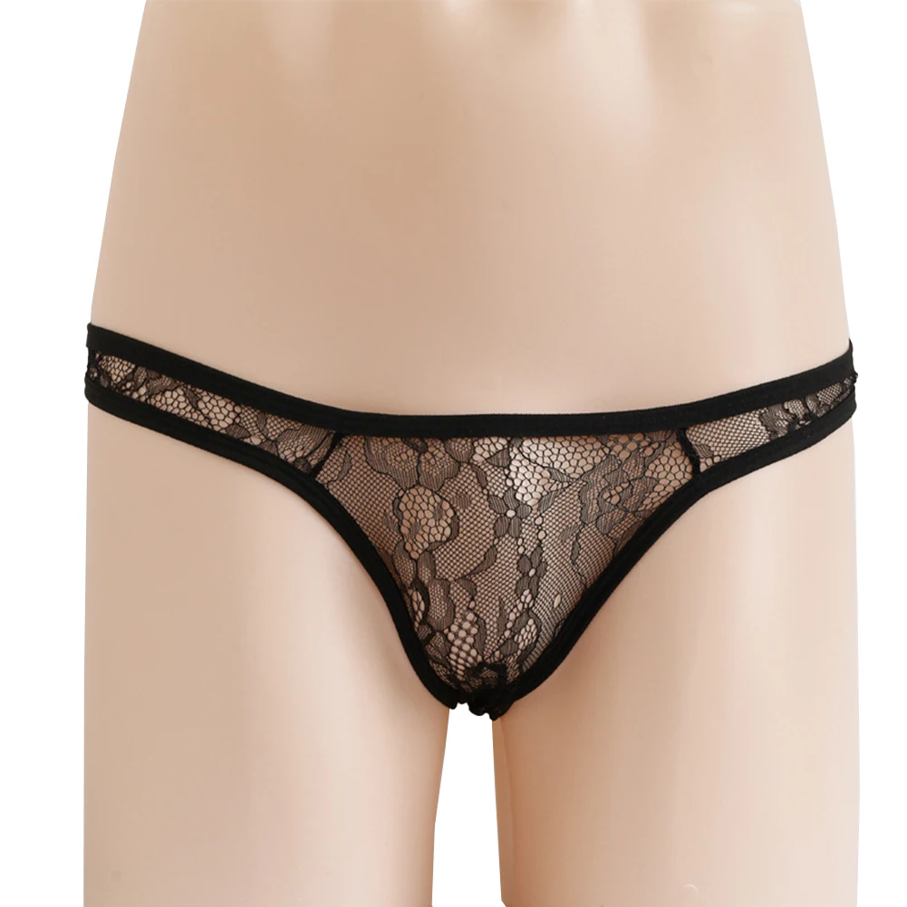 Lace Floral Thongs Mens G-String Bikini T-Back Briefs Sissy Pouch Panties Gay Temptatio Underwear Exposed Butt Erotic Lingerie
Lace Floral Thongs Mens G-String Bikini T-Back Briefs Sissy Pouch Panties Gay Temptatio Underwear Exposed Butt Erotic Lingerie