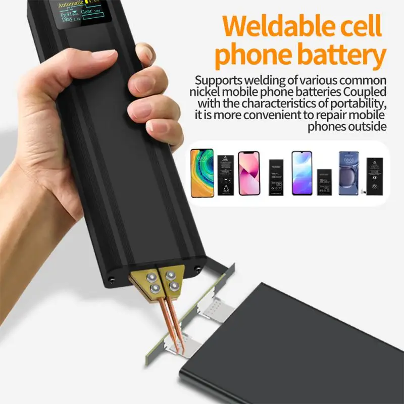 Gears Spot Welder Adjustable Portable Handheld Digital Display Mini Spot Welding Machine Automatic Trigger for Battery
Gears Spot Welder Adjustable Portable Handheld Digital Display Mini Spot Welding Machine Automatic Trigger for Battery