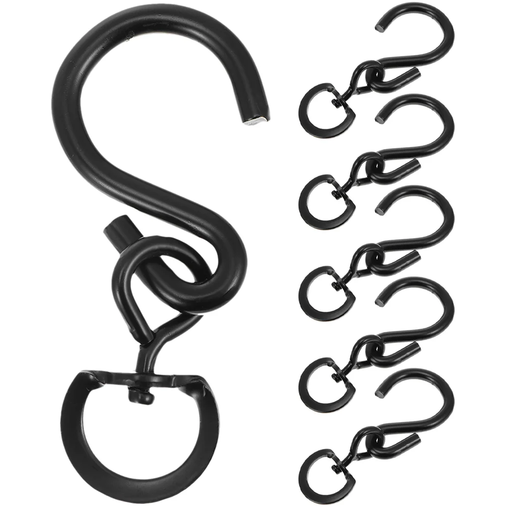 6 Pcs Rotatable Clasp Swivel Plant Hangers Hanging Hooks Planter Pots for Plants to Turn Rings
6 Pcs Rotatable Clasp Swivel Plant Hangers Hanging Hooks Planter Pots for Plants to Turn Rings