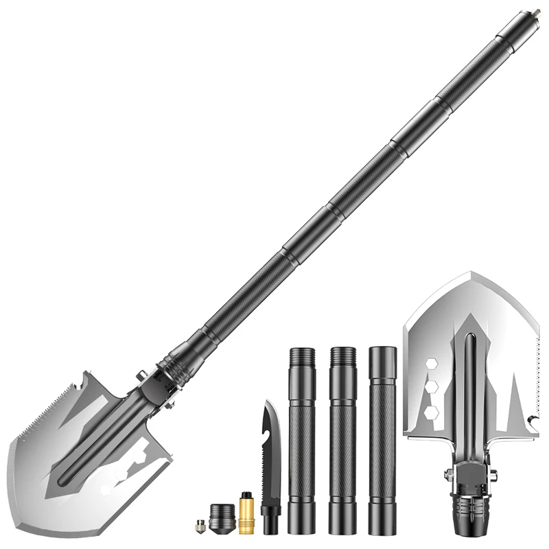 Multi Functional Outdoor Shovel Offroad Vehicle Camping Selfdefense Shovel Fishing Shovel Tool Car Equipment Snow Shovel
Multi Functional Outdoor Shovel Offroad Vehicle Camping Selfdefense Shovel Fishing Shovel Tool Car Equipment Snow Shovel