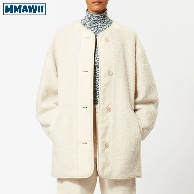 MMAWII Casual Both Side Wear Fur Women Coat 2023 Autumn Winter Contrast Color Outwear Tops Female Jacket
MMAWII Casual Both Side Wear Fur Women Coat 2023 Autumn Winter Contrast Color Outwear Tops Female Jacket