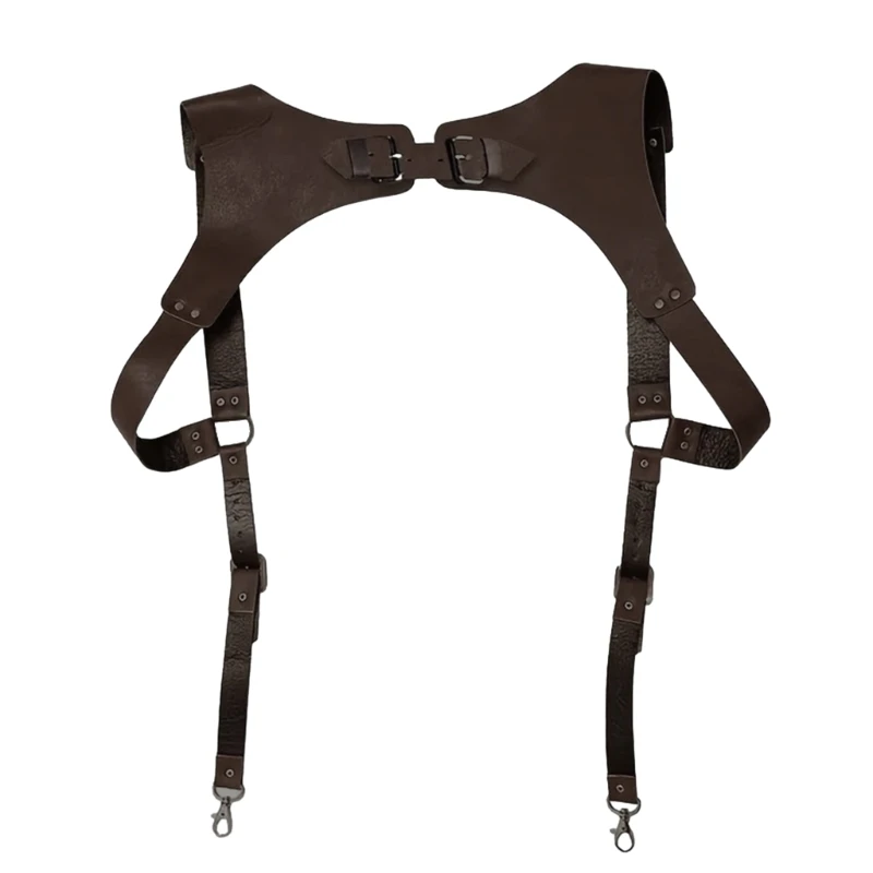 PU Leathers Suspenders, Wedding & Party Essentials, Handmade Mens Suspender Brace Male Strap Clip For Men
PU Leathers Suspenders, Wedding & Party Essentials, Handmade Mens Suspender Brace Male Strap Clip For Men