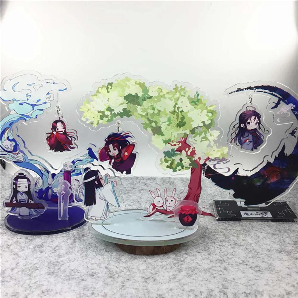 

Grandmaster of Demonic Cultivation Anime Acrylic KeyChain Men Mo Dao Zu Shi Wei Wuxian Lan Wangji Standing Collection Ornament