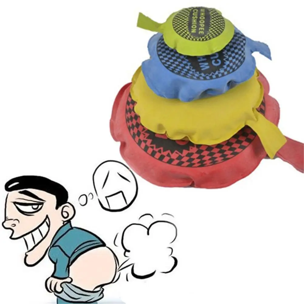 

9/16/20/25cm Kids Fun Baby Prank Toys Whoopee Cushion Jokes Gags Maker Trick Funny Toy Fart Pad Pillow Cushion for Child Adult