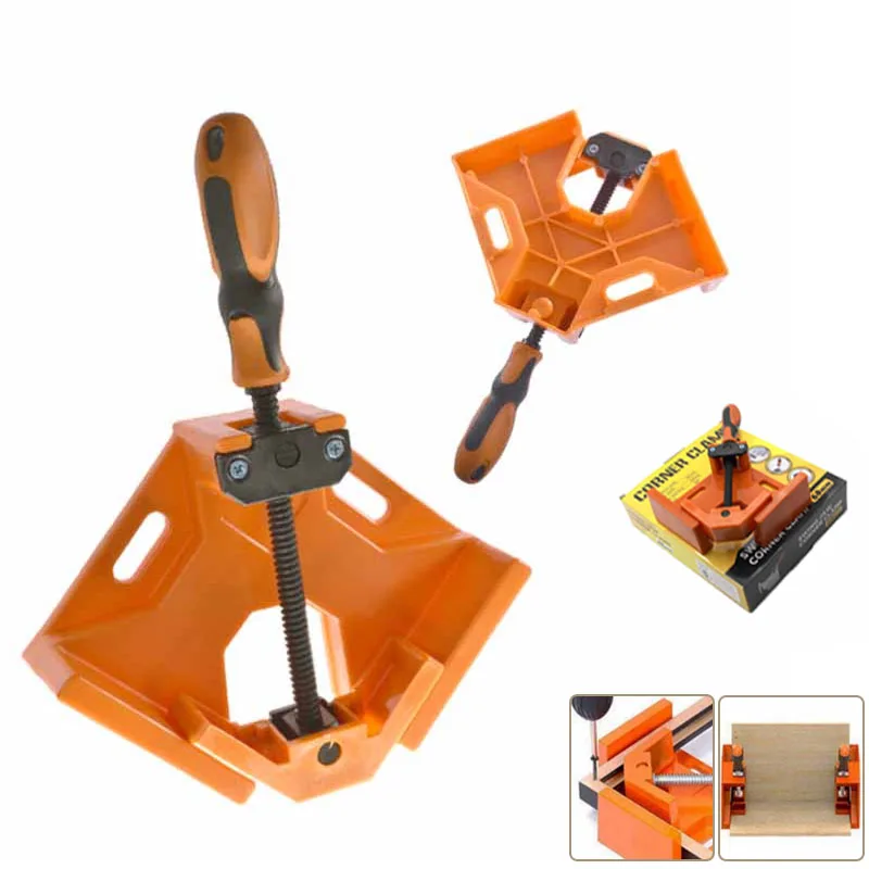 90 Degree Right Angle Clamp Fixed Corner Woodworking Frame Clip Picture Frame Fixing Fixture Adjustable Bracket Angle Clamp
90 Degree Right Angle Clamp Fixed Corner Woodworking Frame Clip Picture Frame Fixing Fixture Adjustable Bracket Angle Clamp