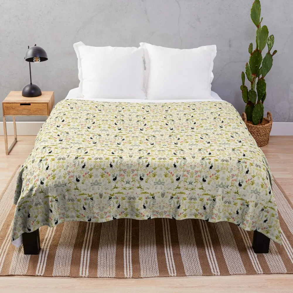 flowers pattern with little black rabbits Throw Blanket Luxury Designer Blanket Sleeping Bag Blanket
flowers pattern with little black rabbits Throw Blanket Luxury Designer Blanket Sleeping Bag Blanket
