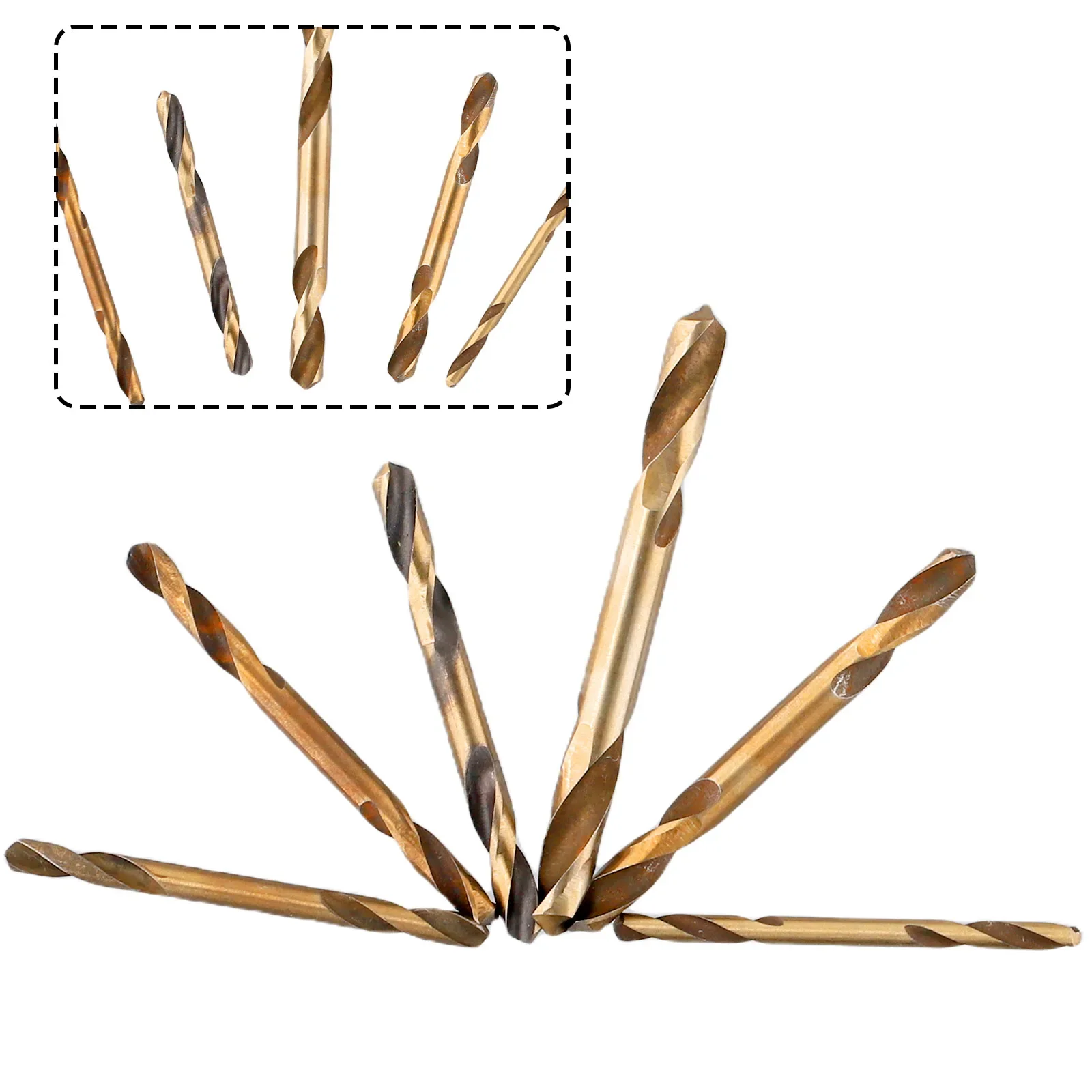 6pcs HSS Double-headed T Wist Auger Drill Bit Ended Drill Bits For Metal Stainless Steel Iron Wood Drilling Metalworking
6pcs HSS Double-headed T Wist Auger Drill Bit Ended Drill Bits For Metal Stainless Steel Iron Wood Drilling Metalworking