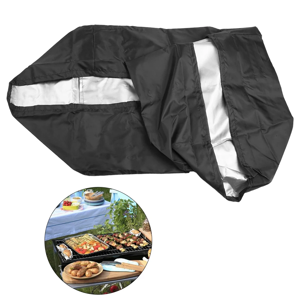 1pc 210D Oxford Cloth Black Grill Cover Garden Outdoor Barbecue Accessories For Weber Traveler Gas Grill 101cmx49cmx25cm
1pc 210D Oxford Cloth Black Grill Cover Garden Outdoor Barbecue Accessories For Weber Traveler Gas Grill 101cmx49cmx25cm