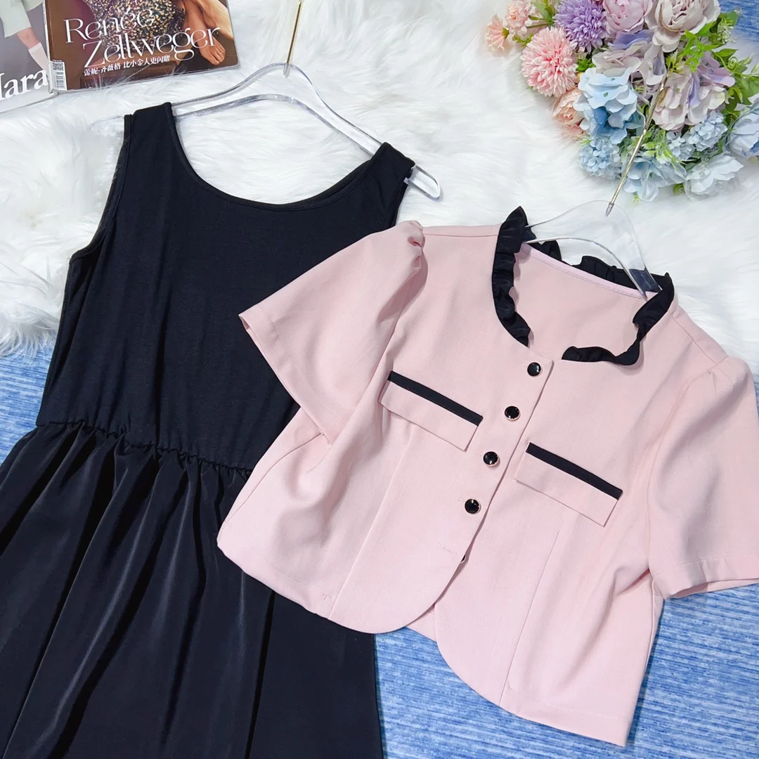 2023 Spring/Summer Fashion New Women's Clothing Ruffled Top Vest Camisole Large Swing Dress Suit 0814
2023 Spring/Summer Fashion New Women's Clothing Ruffled Top Vest Camisole Large Swing Dress Suit 0814