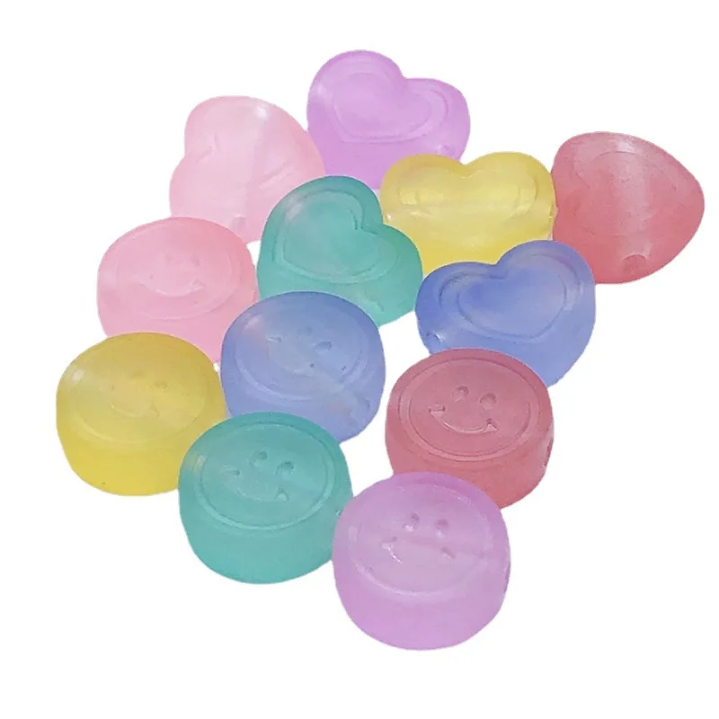 Rubber Jewelry Acrylic Plastic Candy Colors Round Heart Beads 8*20mm 8*22mm Bracelet Necklace Ornament Beading Lucite Material
Rubber Jewelry Acrylic Plastic Candy Colors Round Heart Beads 8*20mm 8*22mm Bracelet Necklace Ornament Beading Lucite Material