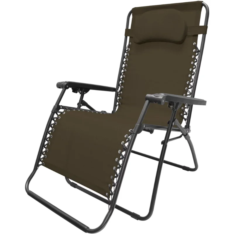 Caravan Sports Oversized Infinity Zero Gravity Chair, Brown
Caravan Sports Oversized Infinity Zero Gravity Chair, Brown