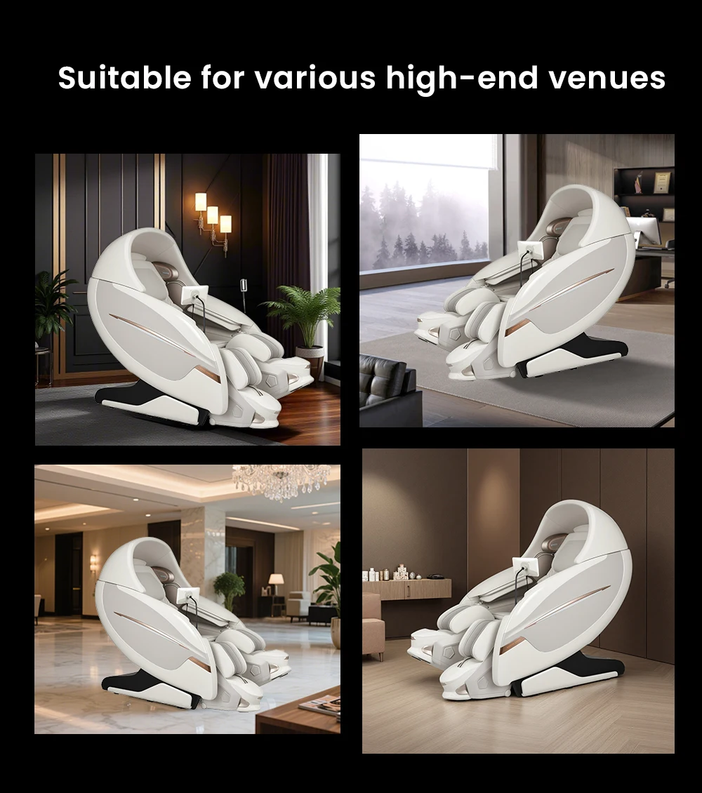 Innovative Sleep Hood zero Gravity Back Therapy 5d Massage Chair MS-131Robot