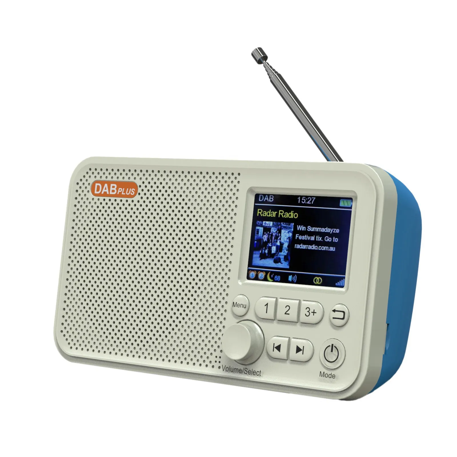 Portable DAB/DAB+ & FM Digital Radio with Bluetooth and TF Card Mp3 Play, 2.4 Inch Colour LCD
Portable DAB/DAB+ & FM Digital Radio with Bluetooth and TF Card Mp3 Play, 2.4 Inch Colour LCD