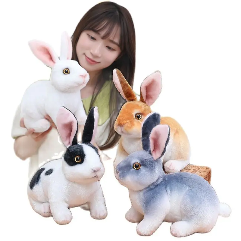 Lifelike Bunny Plush Stuffed Animal Realistic Rabbit Plushier BunnyToy Gifts for Kids Kawaii Doll For Children Christmas Gifts
Lifelike Bunny Plush Stuffed Animal Realistic Rabbit Plushier BunnyToy Gifts for Kids Kawaii Doll For Children Christmas Gifts