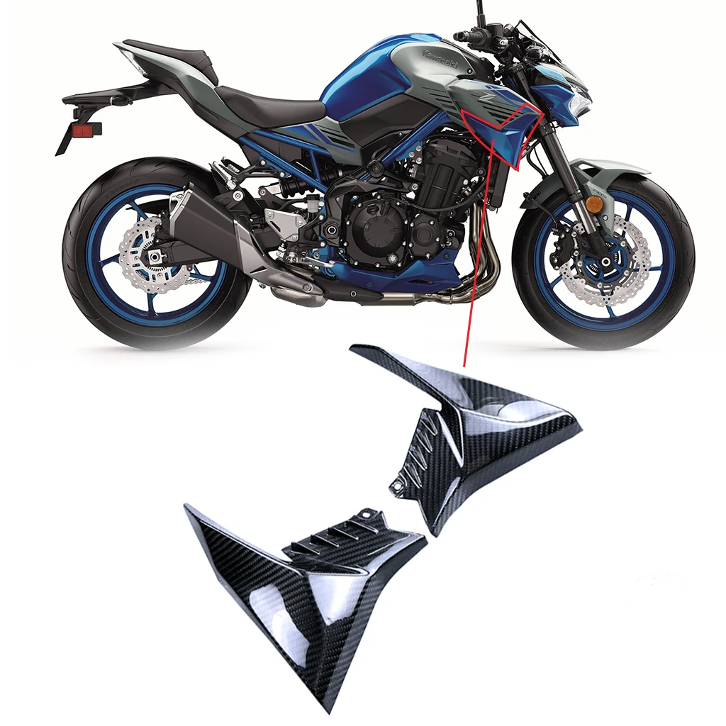 Full 3k Carbon Fiber Motorcycle Modified Accessories Spoiler Front Side Fairing For Kawasaki Z900 2020 2021 2022
Full 3k Carbon Fiber Motorcycle Modified Accessories Spoiler Front Side Fairing For Kawasaki Z900 2020 2021 2022
