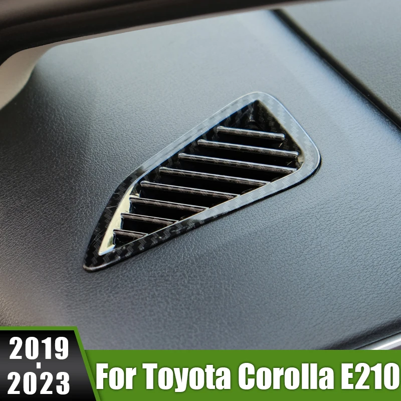 For Toyota Corolla E210 2019 2020 2021 2022 2023 Hybrid ABS Car Inner A Pillar Air Outlet Bezel Trim Ring Frame Stickers Garnish
For Toyota Corolla E210 2019 2020 2021 2022 2023 Hybrid ABS Car Inner A Pillar Air Outlet Bezel Trim Ring Frame Stickers Garnish