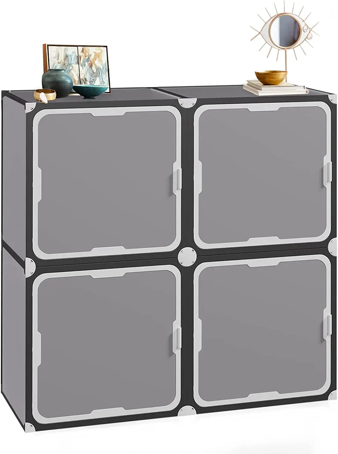 NeuType Cube Storage With Door 4 Cube Storage Racks Multi-functional Storage Cube Storage Racks Closet Storage Racks Booksh
NeuType Cube Storage With Door 4 Cube Storage Racks Multi-functional Storage Cube Storage Racks Closet Storage Racks Booksh