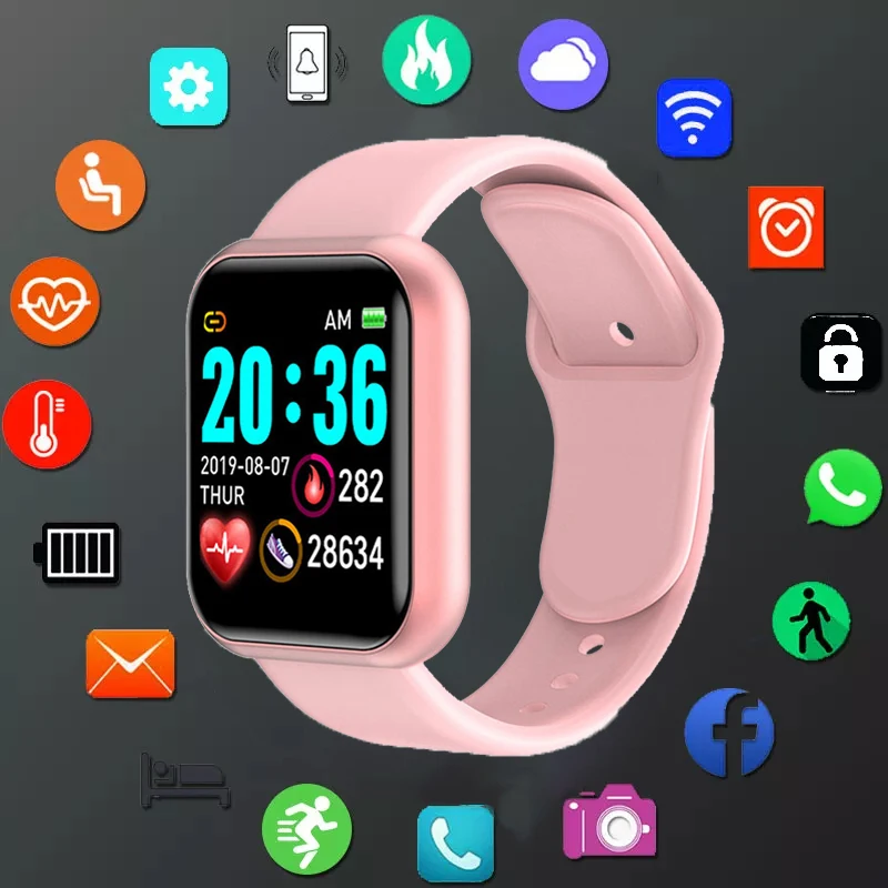 Smart Watch Kids Watches Children for Girls Boys Sport Bracelet Child Wristband HD Color Screen Fitness Tracker Clock Waterproof
Smart Watch Kids Watches Children for Girls Boys Sport Bracelet Child Wristband HD Color Screen Fitness Tracker Clock Waterproof