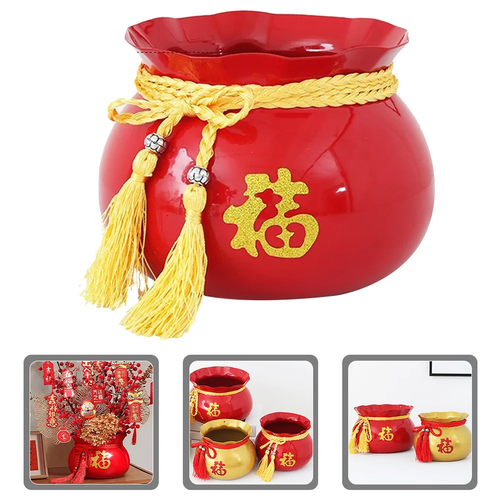 Ceramic Flower Pot Feng Shui Treasure Basin Vase Prosperity Figurine Money Bowl Ornament Housewarming Congratulatory Gift
Ceramic Flower Pot Feng Shui Treasure Basin Vase Prosperity Figurine Money Bowl Ornament Housewarming Congratulatory Gift