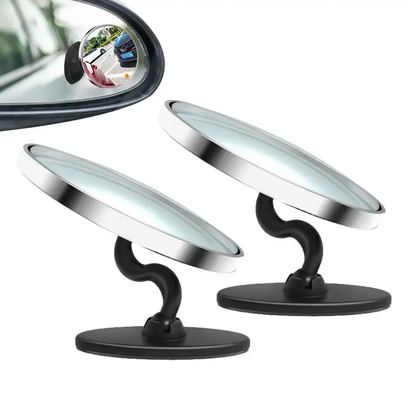 Blindspot Mirrors For Car 360 Degree Rotate Round Mirror For Rear View Waterproof HD Glass Convex Side Mirror Adjustable
Blindspot Mirrors For Car 360 Degree Rotate Round Mirror For Rear View Waterproof HD Glass Convex Side Mirror Adjustable