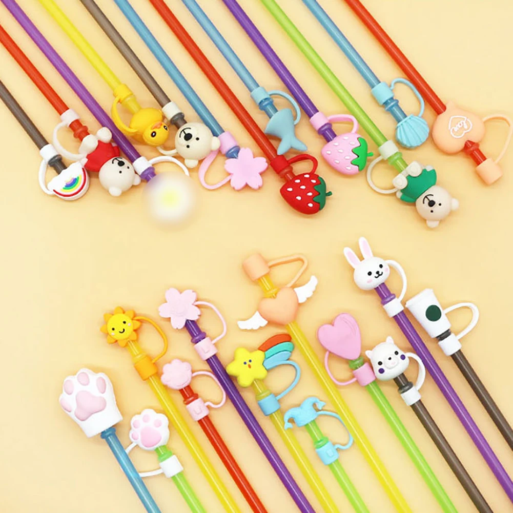 New Silicone Straw Plug Reusable Drinking Dust Cap Cartoon Plugs Tips Cover Kitchen Glass Cup Drinkware Home DIY Accessories
New Silicone Straw Plug Reusable Drinking Dust Cap Cartoon Plugs Tips Cover Kitchen Glass Cup Drinkware Home DIY Accessories