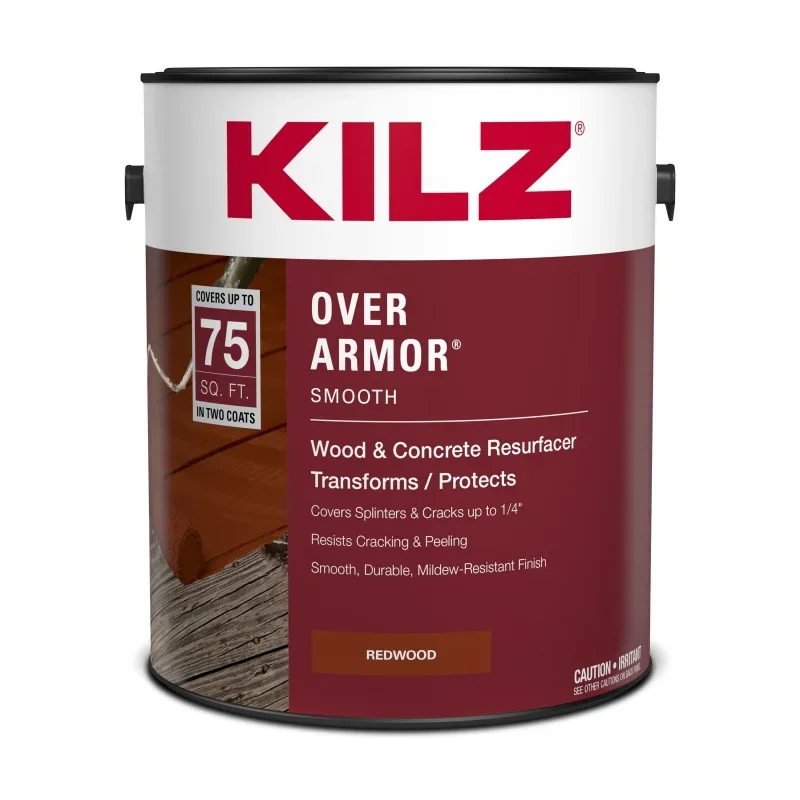 Деревянный и бетонный шлифовальный станок KILZ Over Armor, снаружи, гладкий, красное дерево, 1 галлон
Деревянный и бетонный шлифовальный станок KILZ Over Armor, снаружи, гладкий, красное дерево, 1 галлон