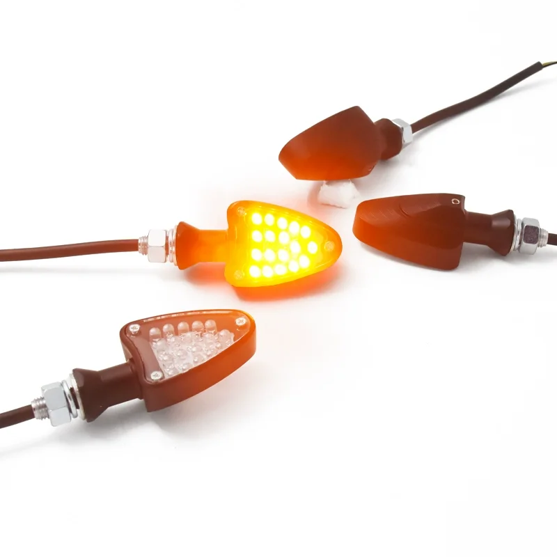 Vintage motorcycle modified direction light signal lights For CR150 aluminum alloy LED turn signal lights
Vintage motorcycle modified direction light signal lights For CR150 aluminum alloy LED turn signal lights
