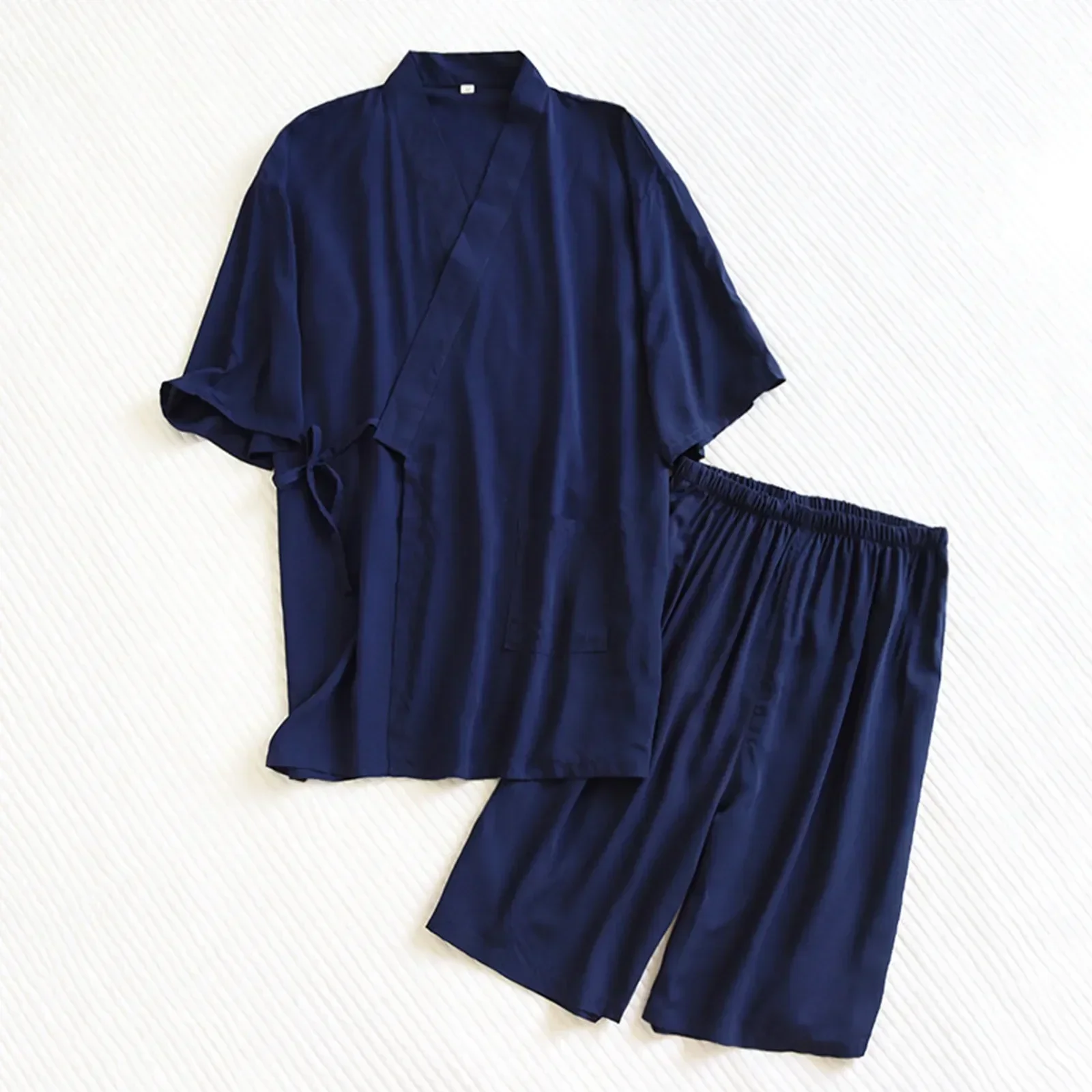 Men Gown Obi Sleepwear Yukata Pajamas Japanese Style Outfit Set Haori Japan Cotton Pants Robe Traditional Soft Nightgown
Men Gown Obi Sleepwear Yukata Pajamas Japanese Style Outfit Set Haori Japan Cotton Pants Robe Traditional Soft Nightgown