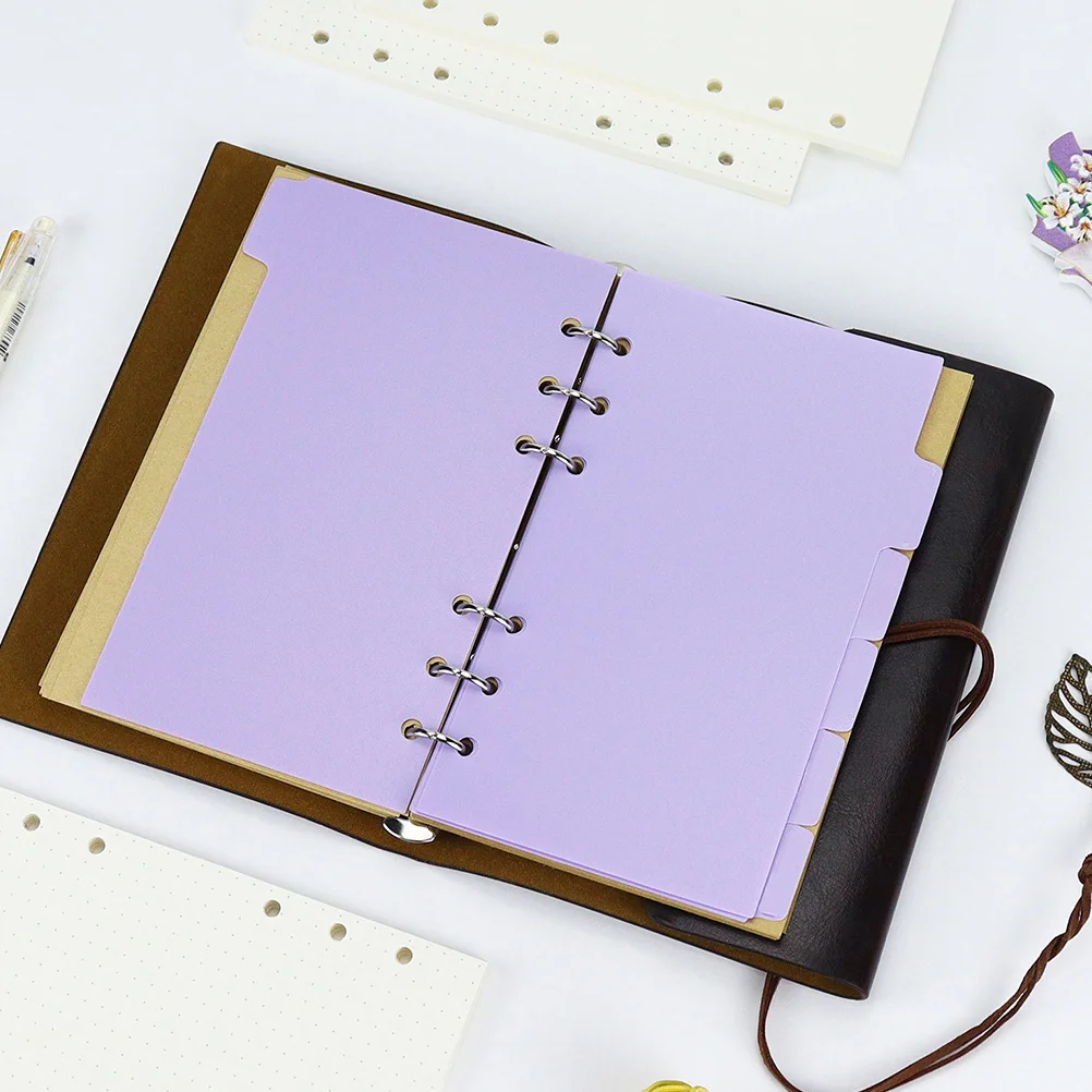 6 Sheets 6 Ring Binder Dividers Plastic A5 Comic Book Dividers Card Separator Section Index Dividers Page Divider Comic Book
6 Sheets 6 Ring Binder Dividers Plastic A5 Comic Book Dividers Card Separator Section Index Dividers Page Divider Comic Book