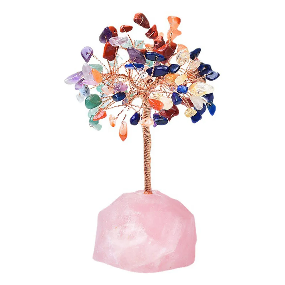 Translucent and Radiant Natural Crystal Chunks Assorted Bases Feng Shui Gemstone Crystal Tree Desk Decoration
Translucent and Radiant Natural Crystal Chunks Assorted Bases Feng Shui Gemstone Crystal Tree Desk Decoration