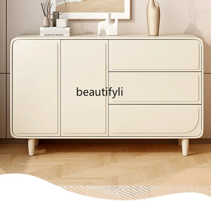Kitchen Cream Style Dining Side Locker Modern Minimalist Tea Cabinet Wall Storage Cabinet furniture drawer furniture
Kitchen Cream Style Dining Side Locker Modern Minimalist Tea Cabinet Wall Storage Cabinet furniture drawer furniture
