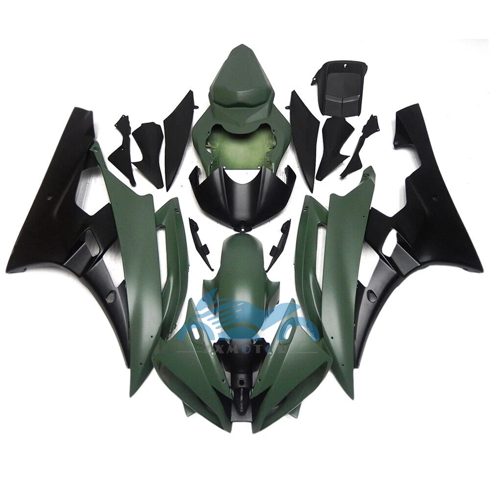 Injection Fairing Kits Fit for YAMAHA YZF R6 2006 2007 Army Green Motorcycle fairing yzf r6 2006 2007
Injection Fairing Kits Fit for YAMAHA YZF R6 2006 2007 Army Green Motorcycle fairing yzf r6 2006 2007