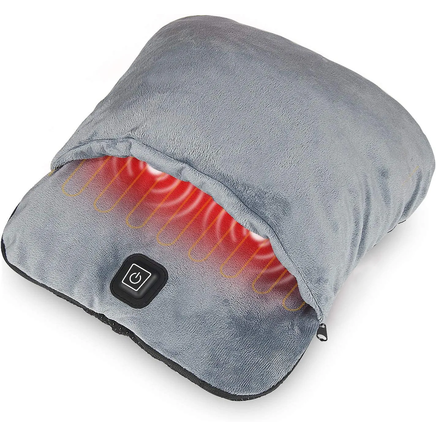 Winter USB Electric Foot Warmer Massage Heating Pad Universal Soft Flannel Foot Heater Household Foot Warming Mat Grey
Winter USB Electric Foot Warmer Massage Heating Pad Universal Soft Flannel Foot Heater Household Foot Warming Mat Grey