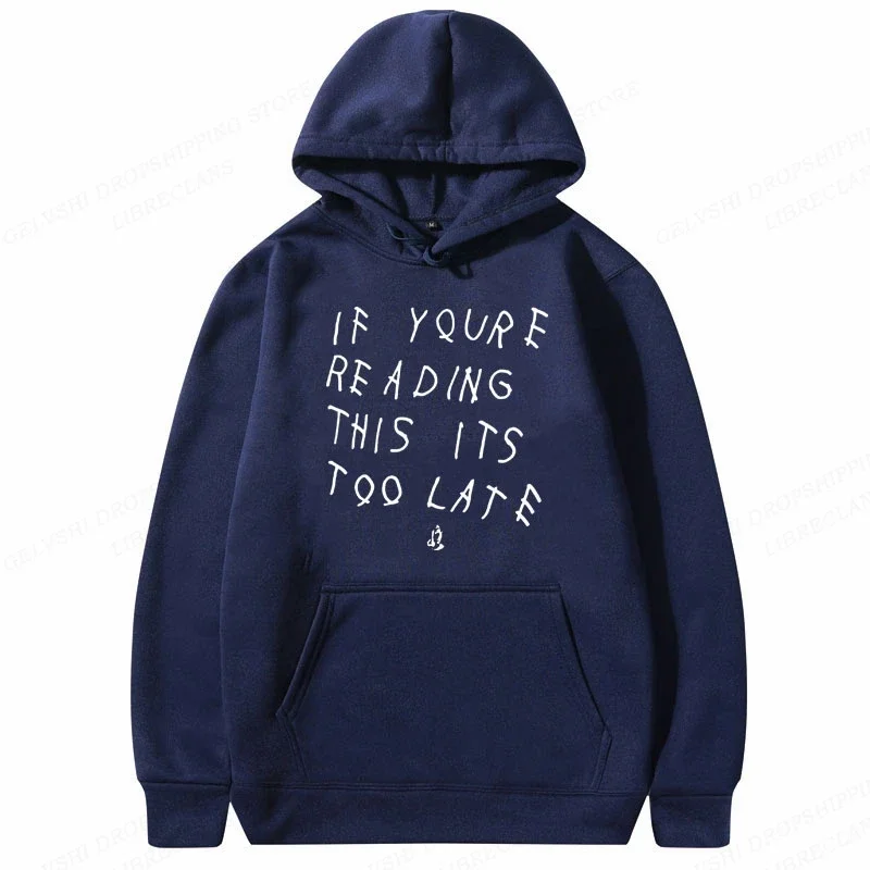 

Rapper Drake Hoodie Men's Fashion Oversized Hooded Sweatshirts Gothic Pullovers Boy Coats Women Sweats Men's Clothes For Teens