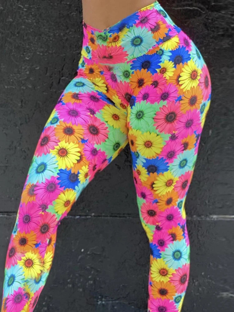 Push Up Workout Sportswear Leggings Chrysanthemums Print Tights Women GYM Leggins Fitness Stretchy High Waist Yoga Pants
Push Up Workout Sportswear Leggings Chrysanthemums Print Tights Women GYM Leggins Fitness Stretchy High Waist Yoga Pants
