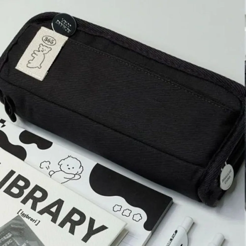 Soft Storage Bag Cute Resistant To Dirt Canvas Pencil Case Large Capacity Washable Large Capacity Student Stationery Box
Soft Storage Bag Cute Resistant To Dirt Canvas Pencil Case Large Capacity Washable Large Capacity Student Stationery Box