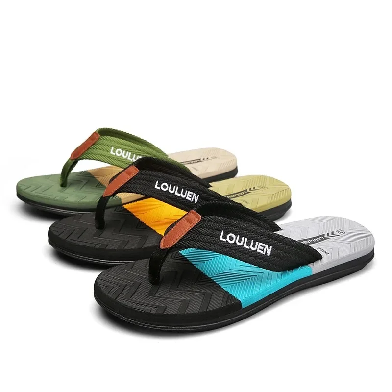 Men Flip Flops Slides 2024 Trend Summer Anti-skid Man Slippers Outdoor Light Casual Beach Male Sandals Household Slides for Men
Men Flip Flops Slides 2024 Trend Summer Anti-skid Man Slippers Outdoor Light Casual Beach Male Sandals Household Slides for Men