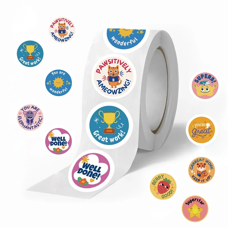 500PCS Cartoon Encourage Paper Labels Sticker Sealing DIY Decoration Scrapbooking Korean Stationery Hand Accounting Supplies
500PCS Cartoon Encourage Paper Labels Sticker Sealing DIY Decoration Scrapbooking Korean Stationery Hand Accounting Supplies