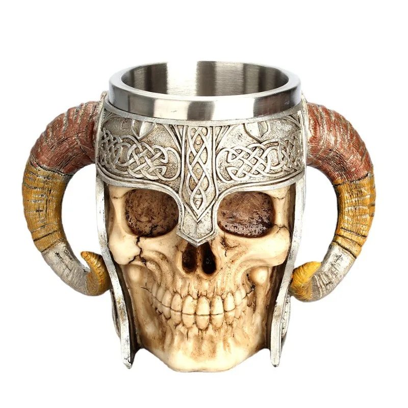 Stainless Steel Skeleton Beer Mugs Halloween Decor Resin Skull Coffee Cup Thermal Tumbler with Handle Drinkware Gift for Friends
Stainless Steel Skeleton Beer Mugs Halloween Decor Resin Skull Coffee Cup Thermal Tumbler with Handle Drinkware Gift for Friends