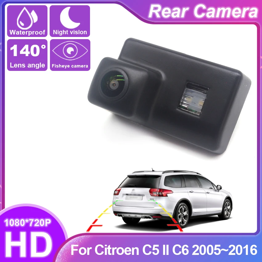 

Special car Fish Eyes Night Vision Waterproof Car Reversing Back Up Camera CCD HD For Citroen C5 II C6 2005~2013 2014 2015 2016