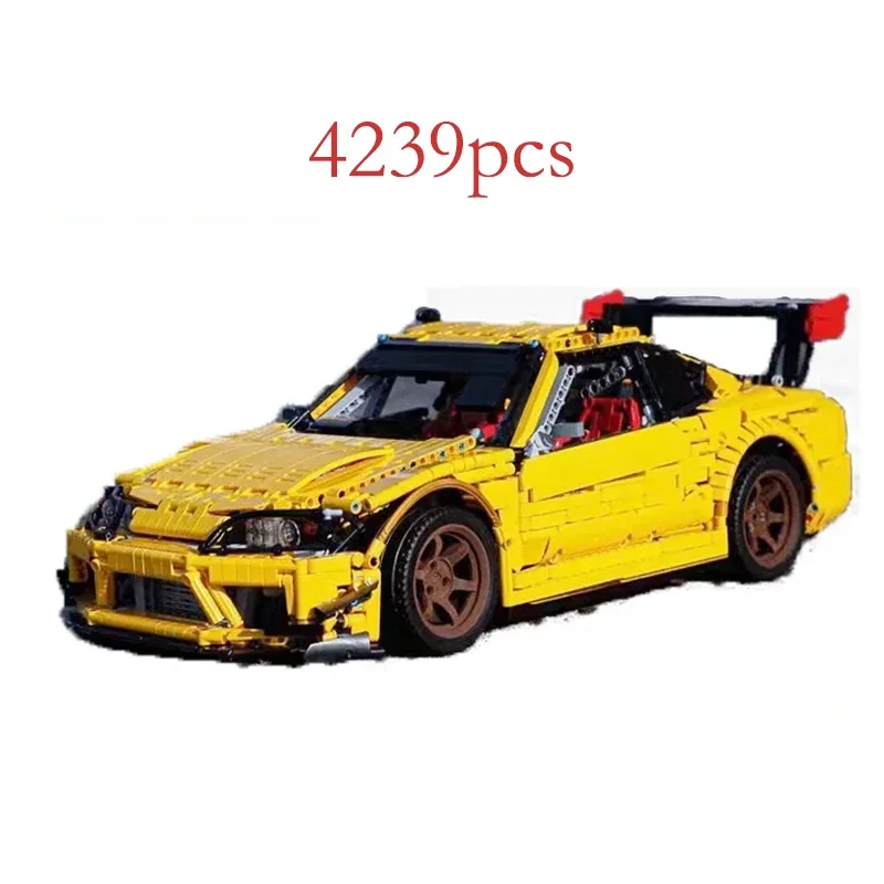 Moc-61988 NGK Sylvia S15 Fun Toy Christmas Gift From Iron_Foxie Building Blocks Sports Car Model
Moc-61988 NGK Sylvia S15 Fun Toy Christmas Gift From Iron_Foxie Building Blocks Sports Car Model