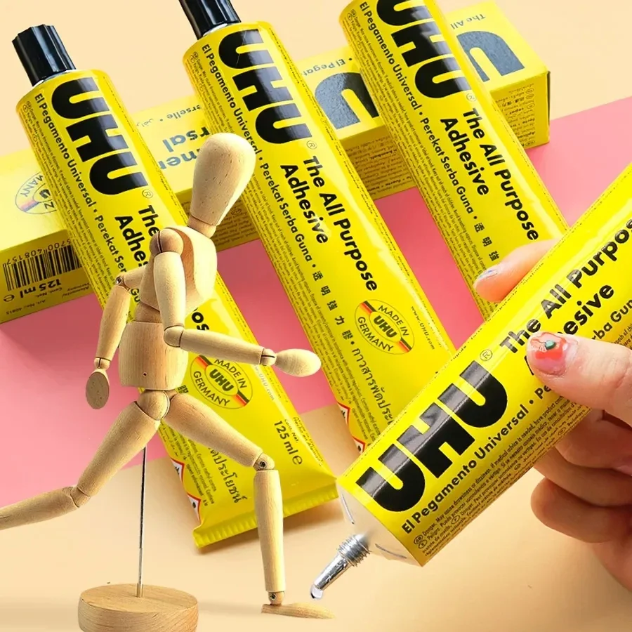 

UHU German Super Glue Has Very Good Toughness Multifunctional Soft Glue Super Glue FOR MOOD Textile Porcelain Pape Metal Rubber