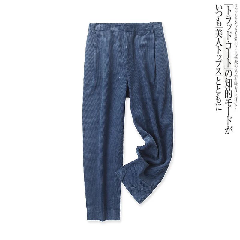 Corduroy Pants Retro Slanted Pocket High Waisted Casual Pants 14438
Corduroy Pants Retro Slanted Pocket High Waisted Casual Pants 14438