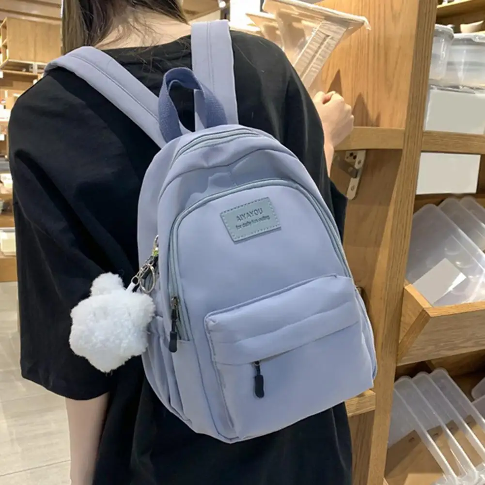 Students Backpack Fashion Letter Solid Color Adjustable Straps Lightweight Side Pockets Girls Teenage Casual Schoolbag Bookbag
Students Backpack Fashion Letter Solid Color Adjustable Straps Lightweight Side Pockets Girls Teenage Casual Schoolbag Bookbag