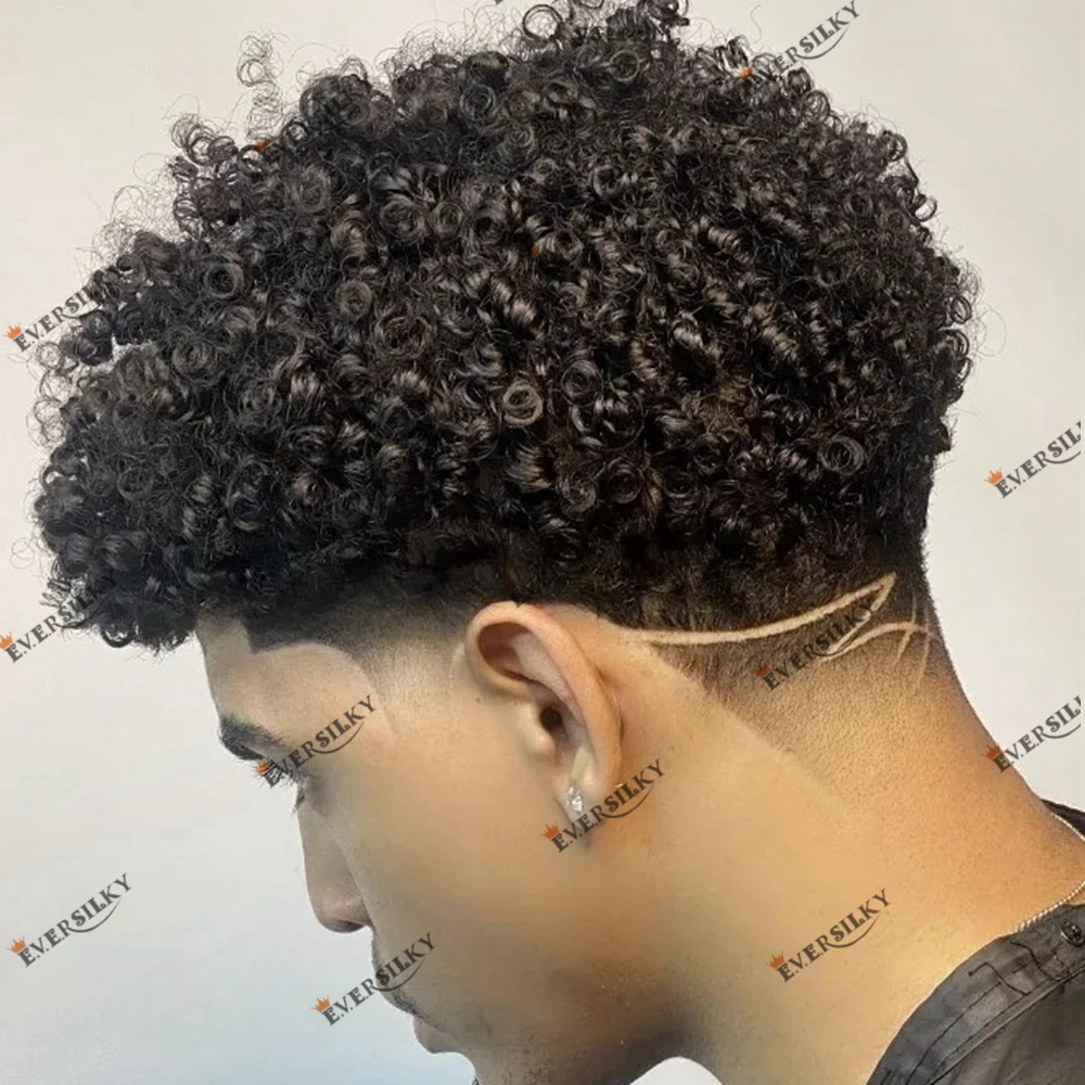 15mm Afro Kinky Curly Full Skin Human Hair Toupee for Black Men Durable Strong Poly 0.1mm Injected Cheap Hair Prosthesis Wig
15mm Afro Kinky Curly Full Skin Human Hair Toupee for Black Men Durable Strong Poly 0.1mm Injected Cheap Hair Prosthesis Wig